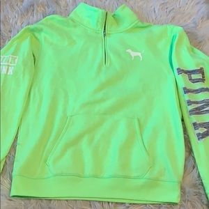 Victoria Secret PINK Quarter Zip Sweatshirt